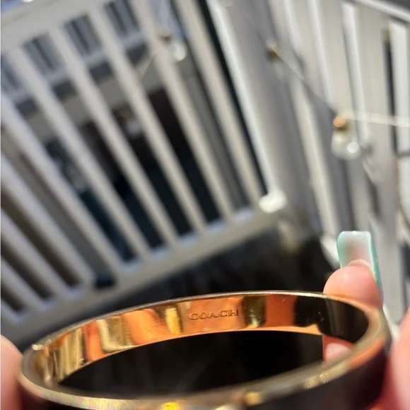 Coach Black and Gold Bracelet - Picture 3 of 3